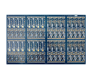 2 kat daldırma altın mavi yağ PCB kartı