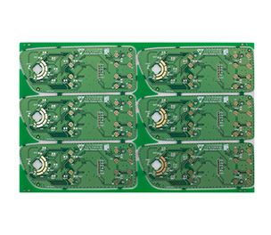 2 layers immersion gold matte green PCB board